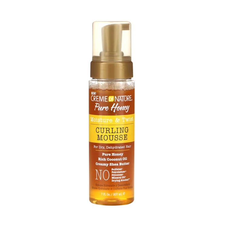 Creme Of Nature Pure Honey Foaming Mousse 207ML