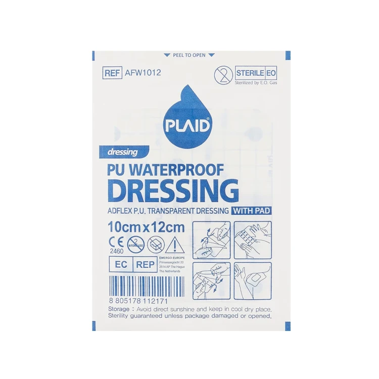 PLAID Dressing water proof non pad 10*12cm 1'S