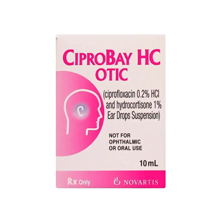 CIPROBAY HC OTIC SUSP. 10 ML