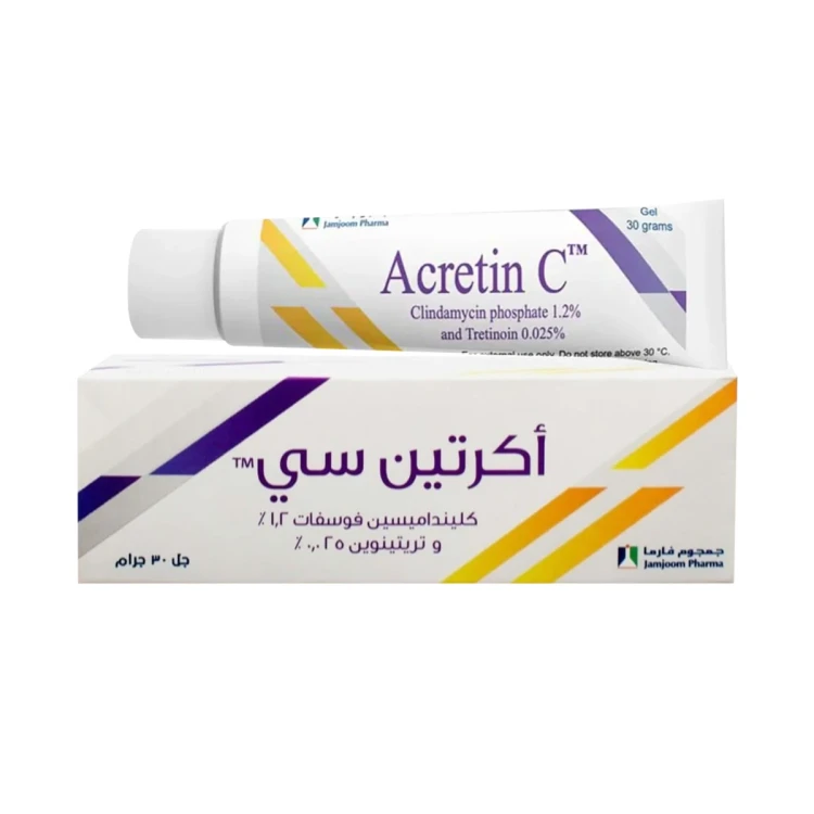 Acretin-C 1.2% & 0.025% Gel 30G