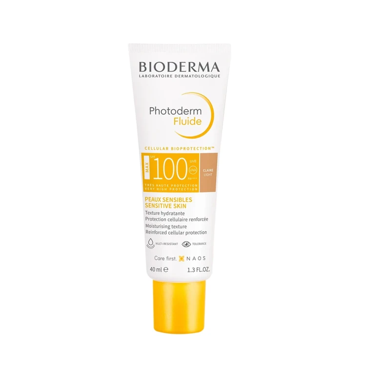 بيوديرما فوتوديرم فلويد ماكس SPF100 لون فاتح  40 مل