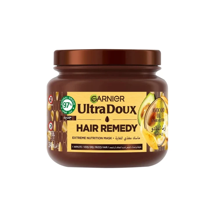 GARNIER Ultra doux Hair Remedy Mask Avocado Oil & Shea Butter 340ML