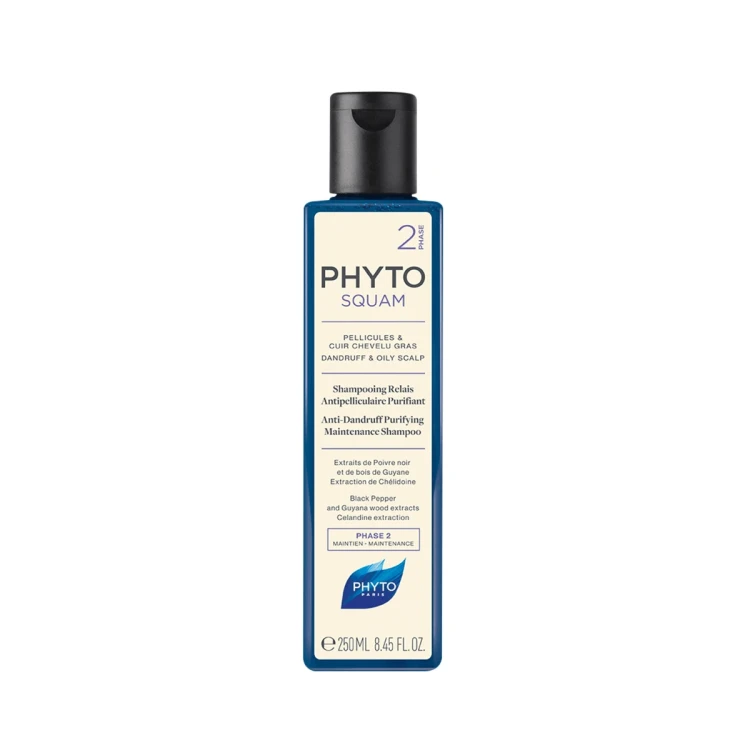 Phyto Phytosquam Phase 2 Anti Dandruff Purifying Maintenance Shampoo 250ML