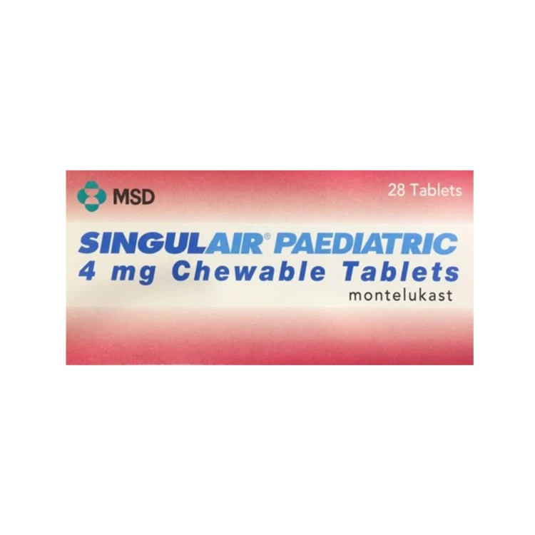 سينجولير أقراص للمضغ 4 مجم 28 قرص