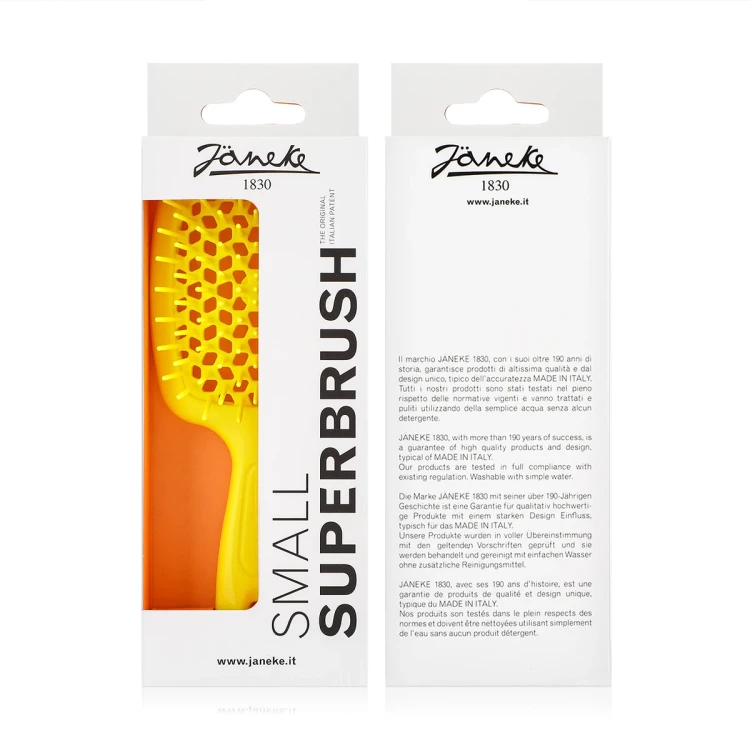 JANEKE HAIR BRUSH YELLOW