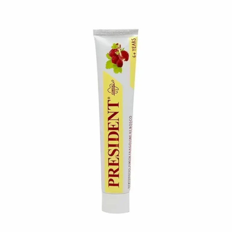 PRESIDENT 6+ Years Junior ToothPaste Wild Strawberry 50ML