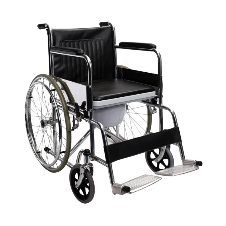 Wheel Chair with Commode FS609 Al-Jawareh
