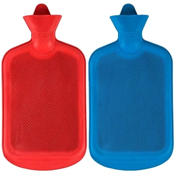 HOT WATER BOTTLE WITH PLUSH COVERICE BAG 2 L