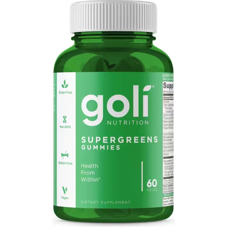 Goli SuperGreens 60's Gummies