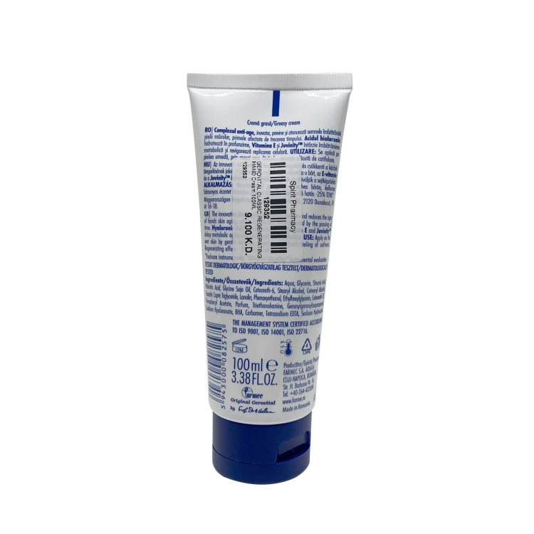 GEROVITAL CLASSIC REGENERATING HAND Cream 100ML