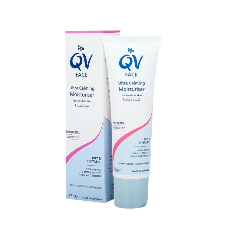 QV FACE ULTRA CALMING MOISTURISER 75G