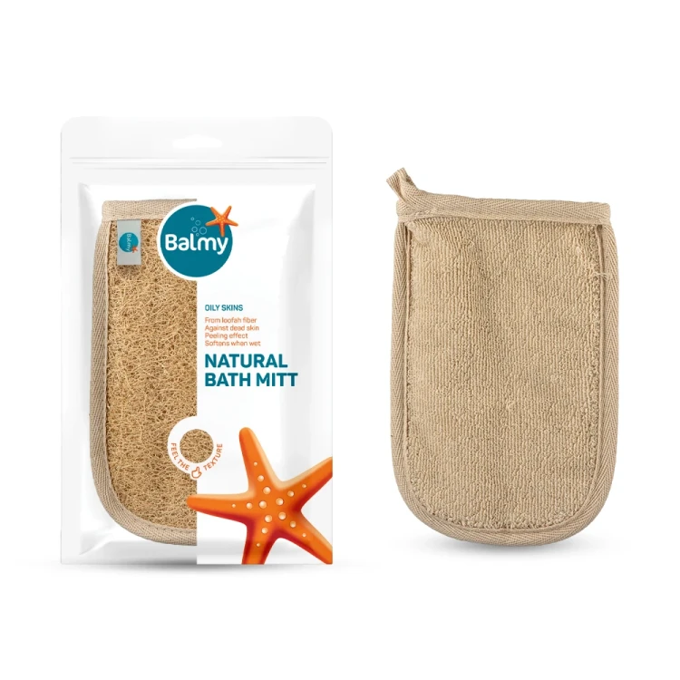 Balmy Natural Bath Mitt