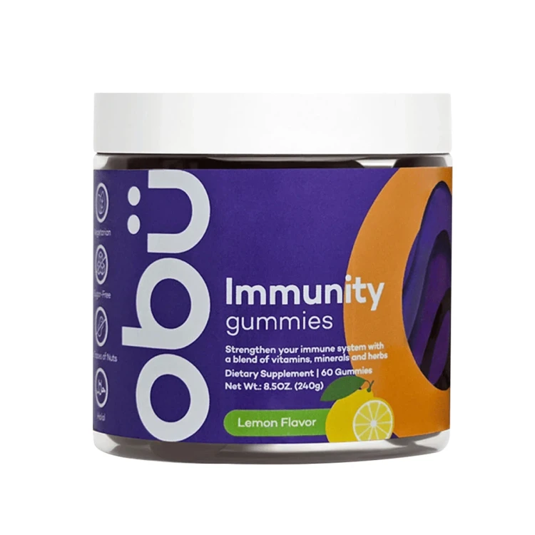 OBU Immunity Lemon Flavour 60 Gummies