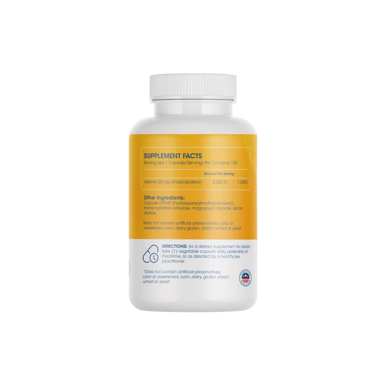 ميديتيك فيتامين دال 5000 وحدة دولية 100 كبسولة