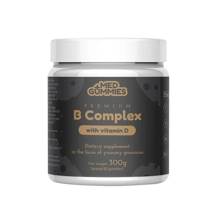 FIT 4 LIFE B Complex with vitamin D 60 Gummies