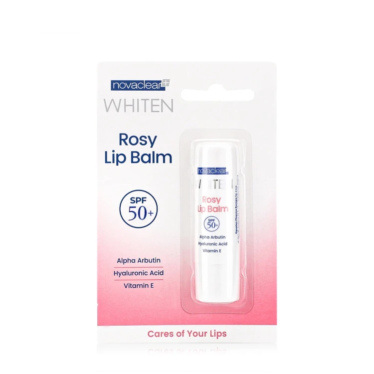 Novaclear Whiten SPF 50+ Rosy Lip Balm 4.9g