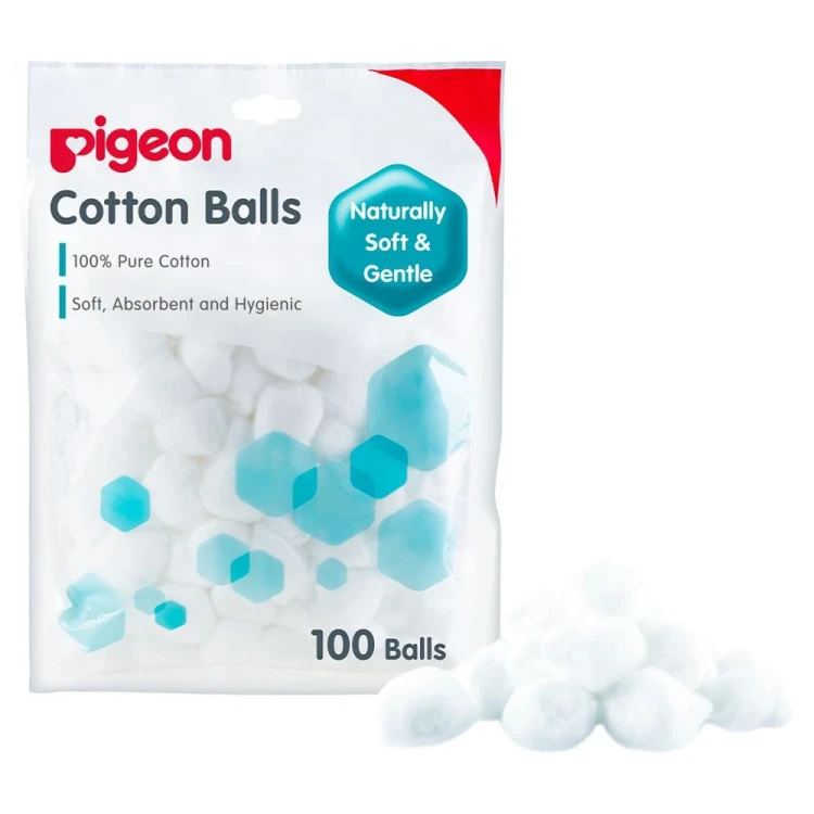 PIGEON COTTON BALLS 100 PC