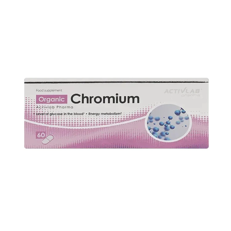 اكتف لاب فارما كروميوم عضوي 60 كبسولة