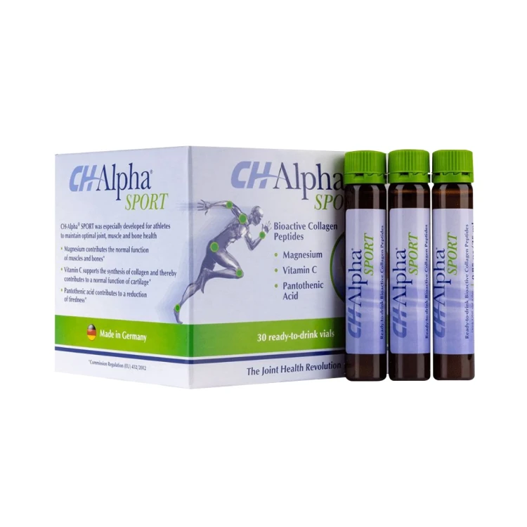 CH Alpha SPORT Bioactive Collagen Peptides 30 Vials