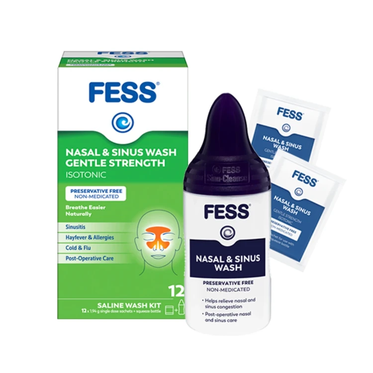FESS Nasal & Sinus Saline Wash Kit 60x1.94g
