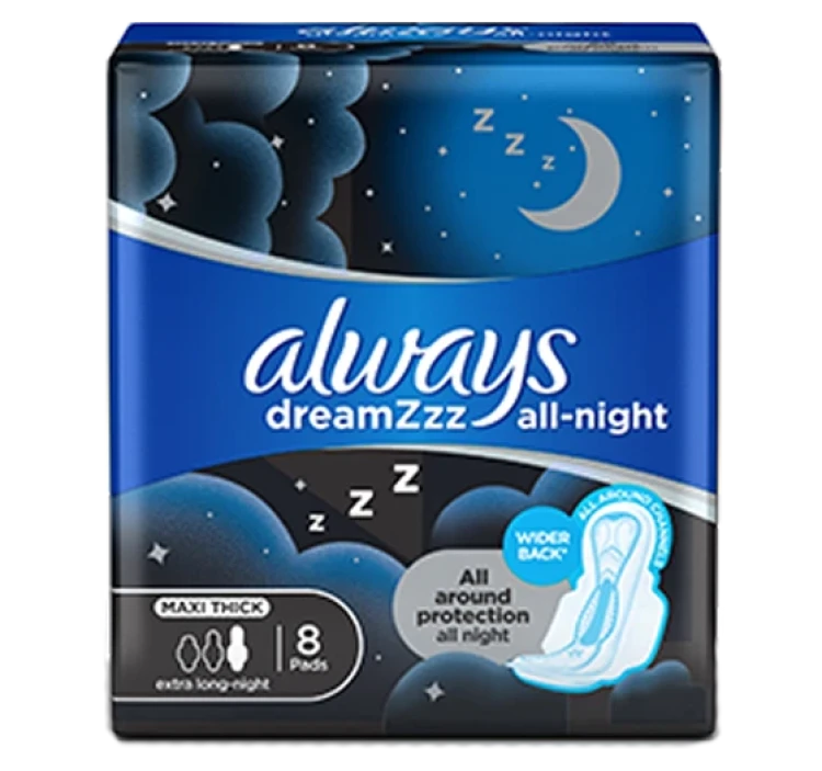 ألويز دريم فوط ليلية مع حماية إضافية – 24 حبة