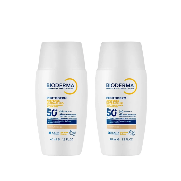 BIODERMA PhotoDerm XDEFENSE SPF50+ Ultra Fluid 40ML 1+1