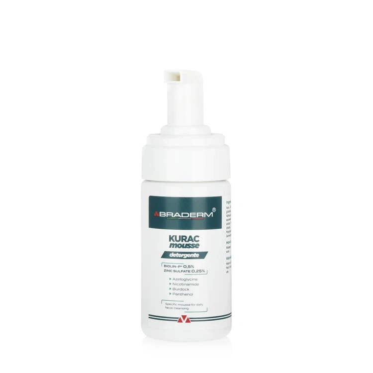 BRADERM KURAC mousse face detergente 100ml