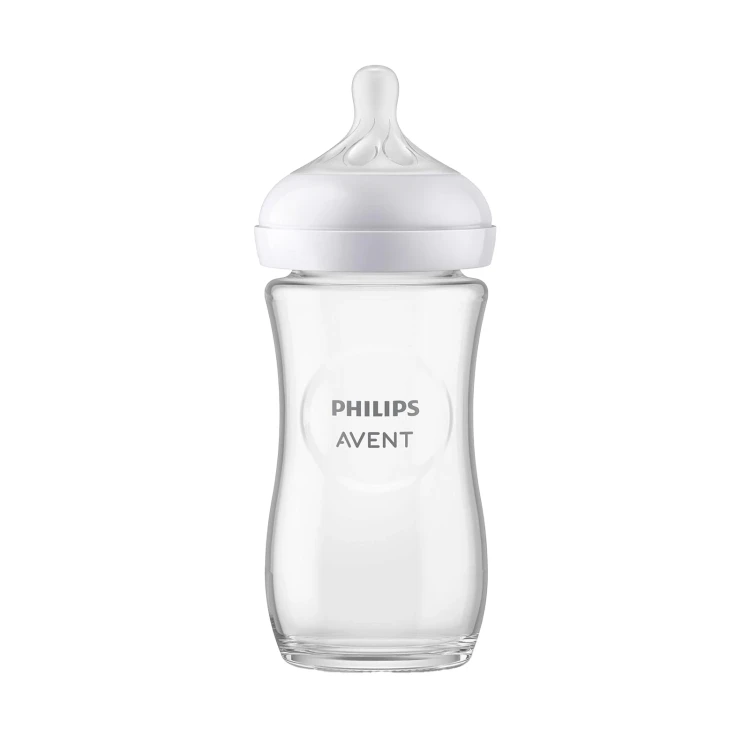 Philips Avent Natural Response Glass Bottle (1m+) 240ml SCY933/01