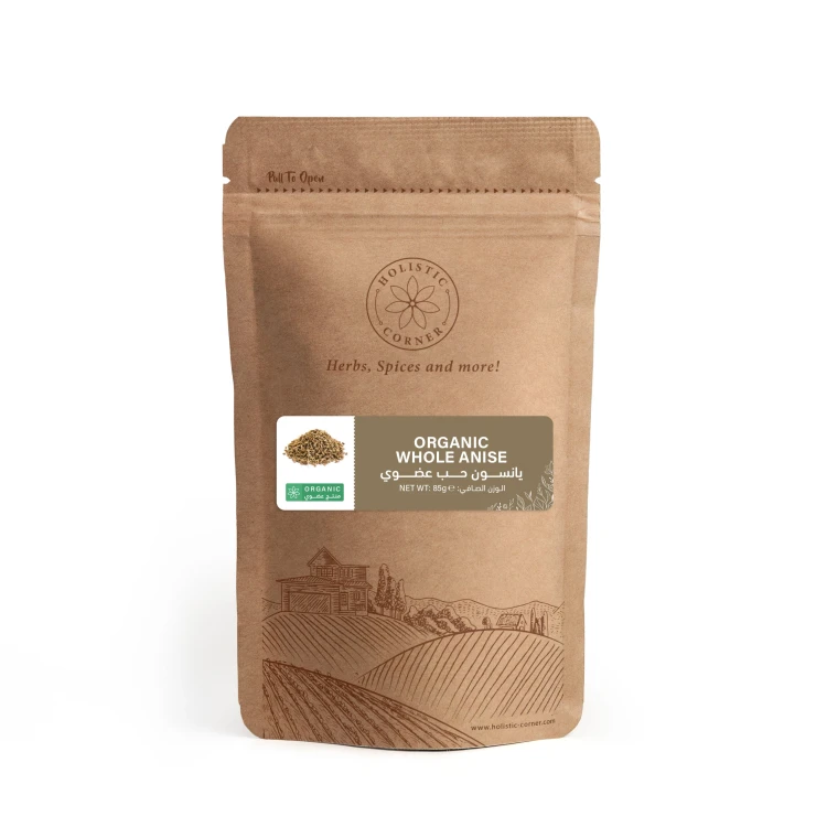 Organic whole fennel seed 85g