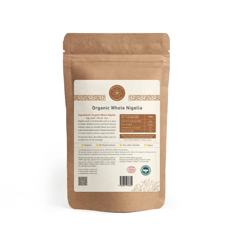 Organic whole nigella 85g