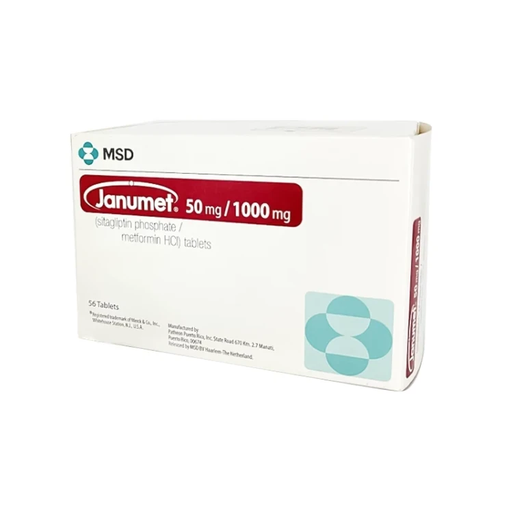 Janumet 50mg/1000Mg Tablets 56's