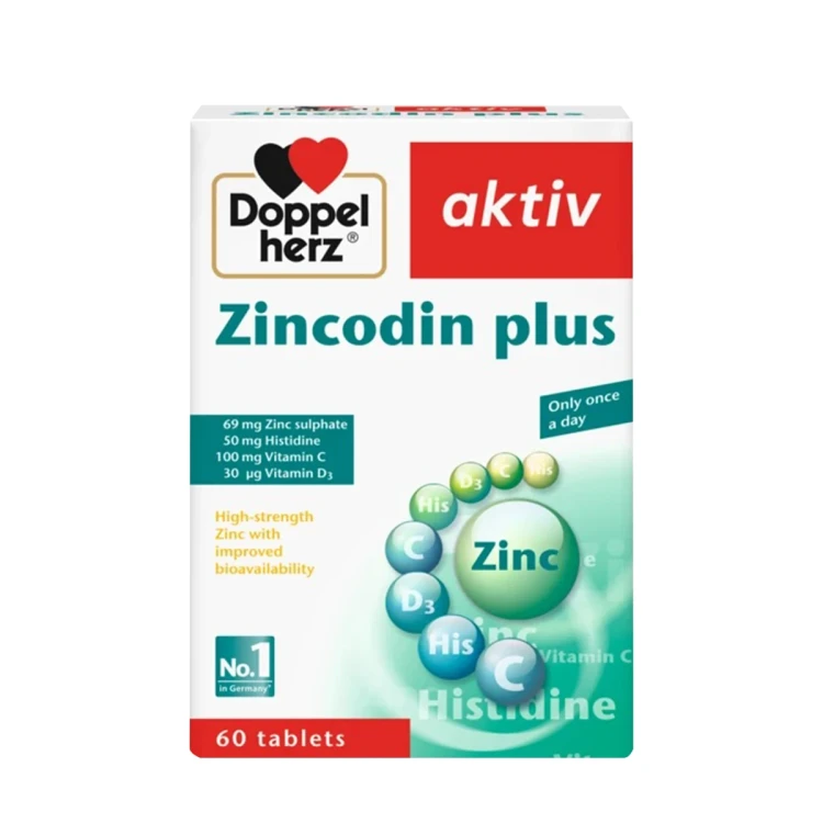 Doppelherz Zincodin plus 60 Tablets