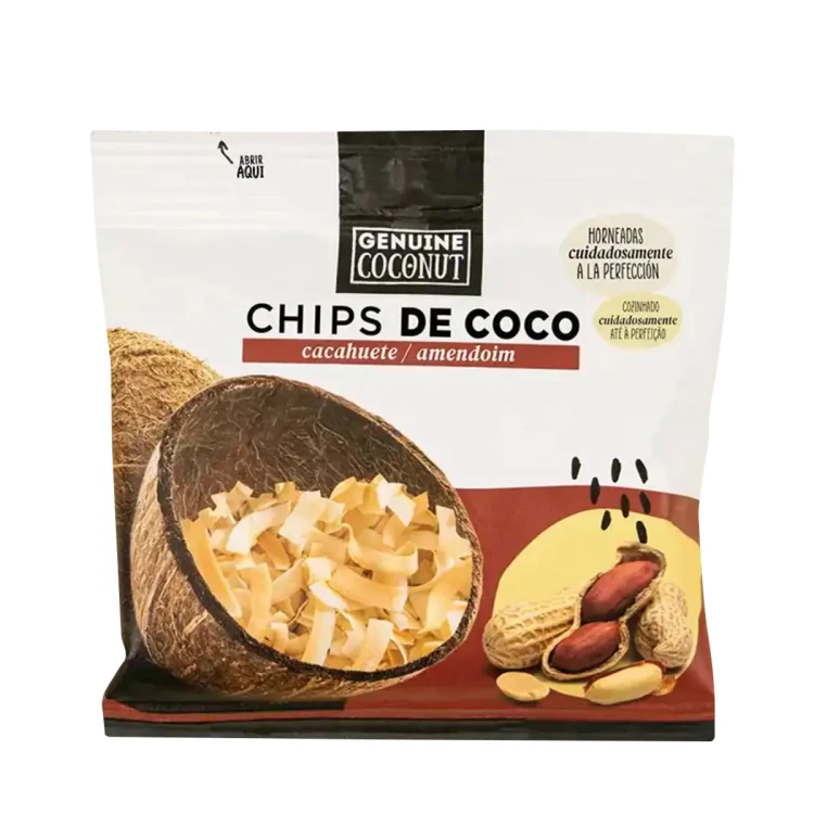 GENUINE COCONUT Chips Cocoa & Vanilla 34g