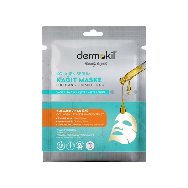 DERMOKIL ANTI AGING Collagen Serum Sheet MASK 23g