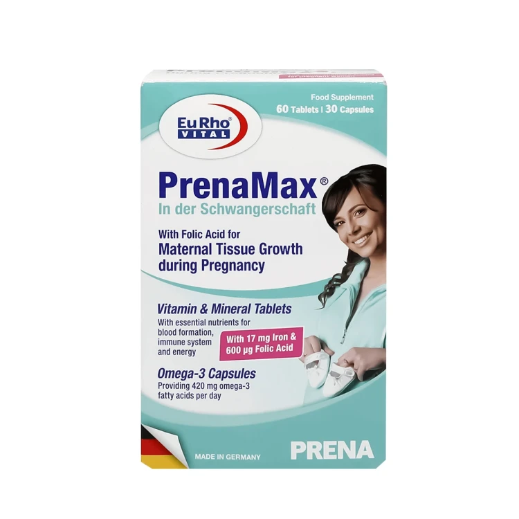 EuRho VITAL PrenaMax 60 Tabs + 30 Caps