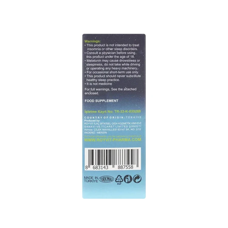 ROYVIT Melaroy Melatonin 30ml Drops
