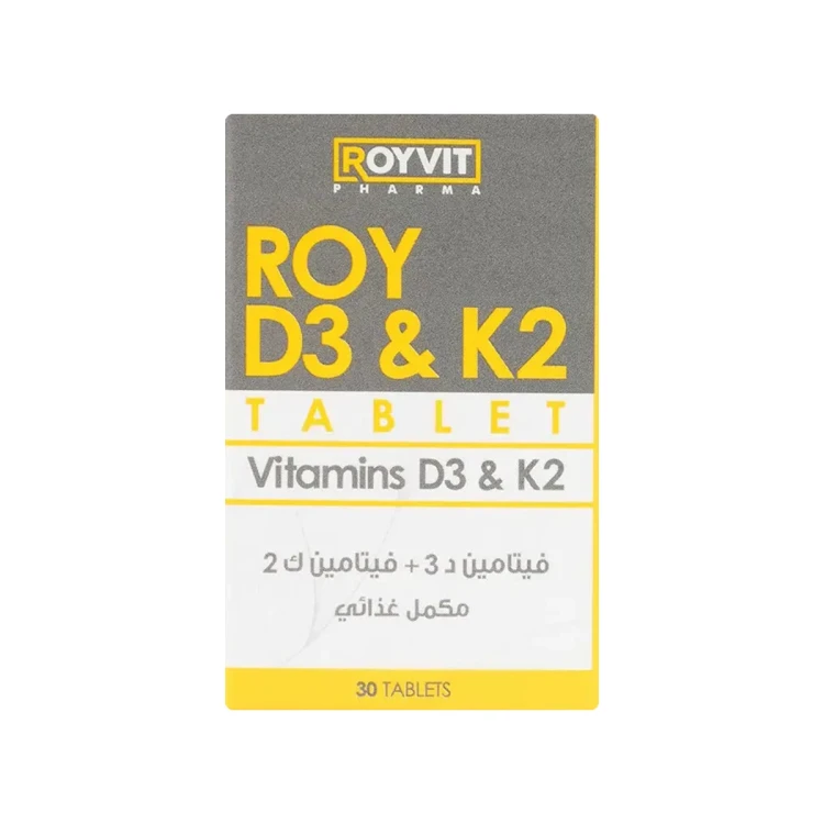 ROYVIT Roy D3 & K2 30 Tablets