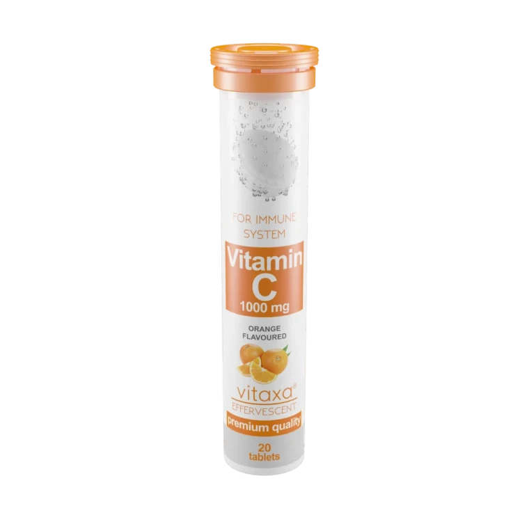 فيتاكسا فيتامين سي 1000 ملغ – 20 قرص فوار