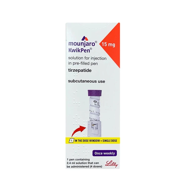 Mounjaro 15mg/dose Pre-filled 1 Pen (4 Doses)