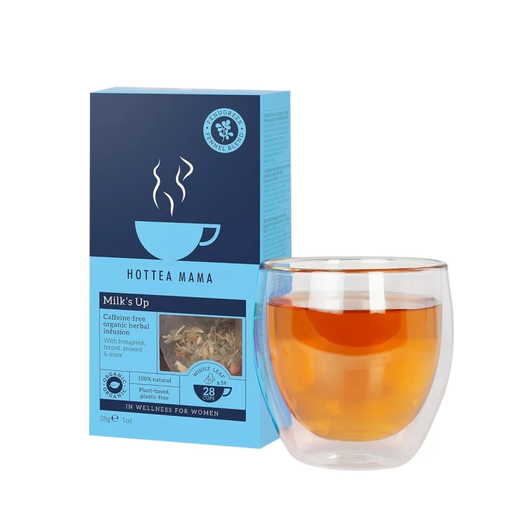 هوت تي ماما ميلكز أب 14 كيس شاي عضوي