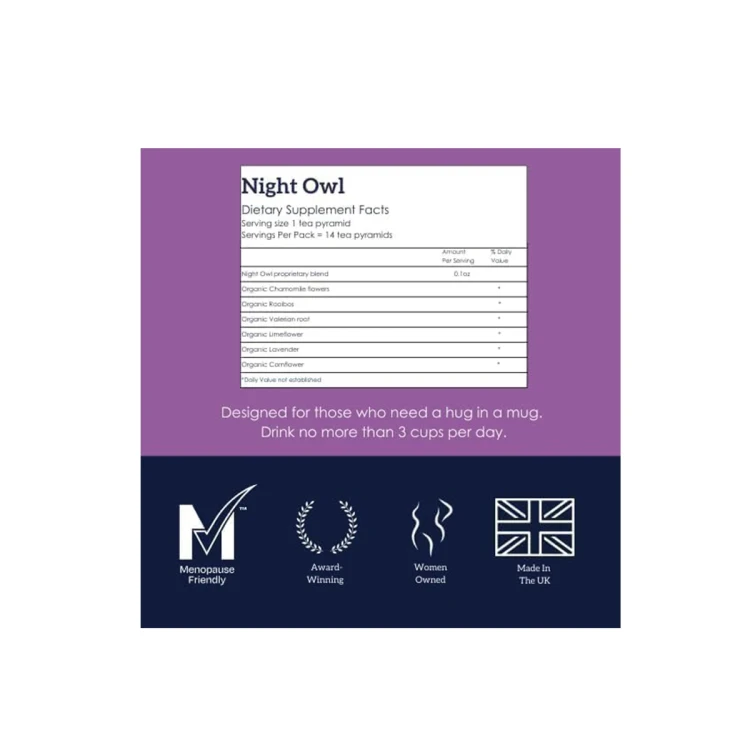 هوت تي ماما نايت اول 14 كيس شاي عشبي عضوي