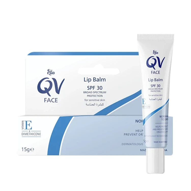 كيوفي فيس ليب بالم SPF30 واقي شمس للشفاه 15 جم