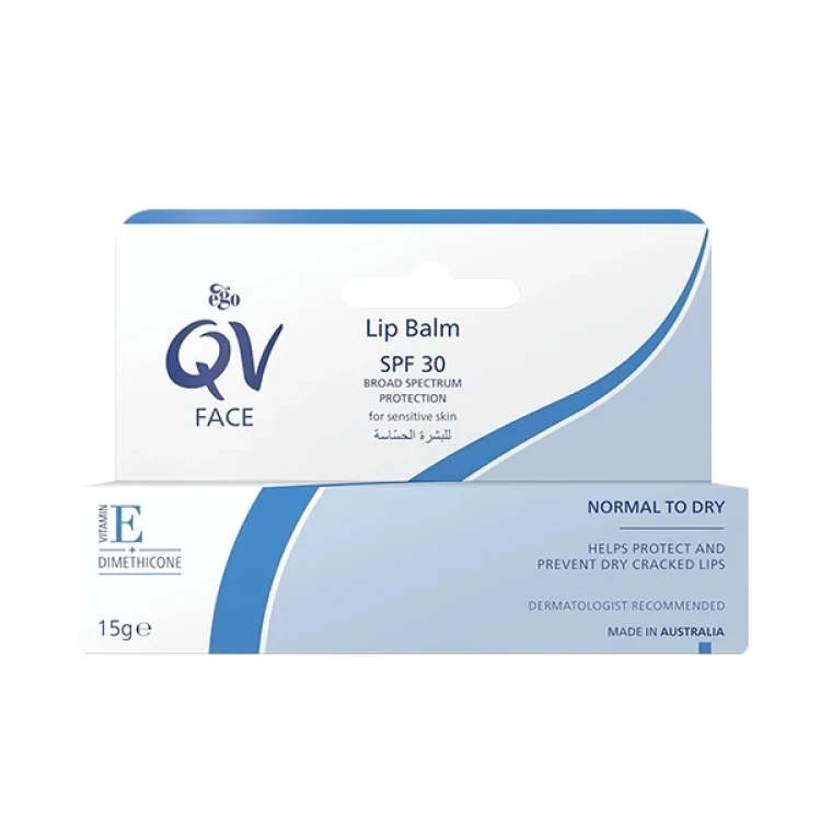 كيوفي فيس ليب بالم SPF30 واقي شمس للشفاه 15 جم