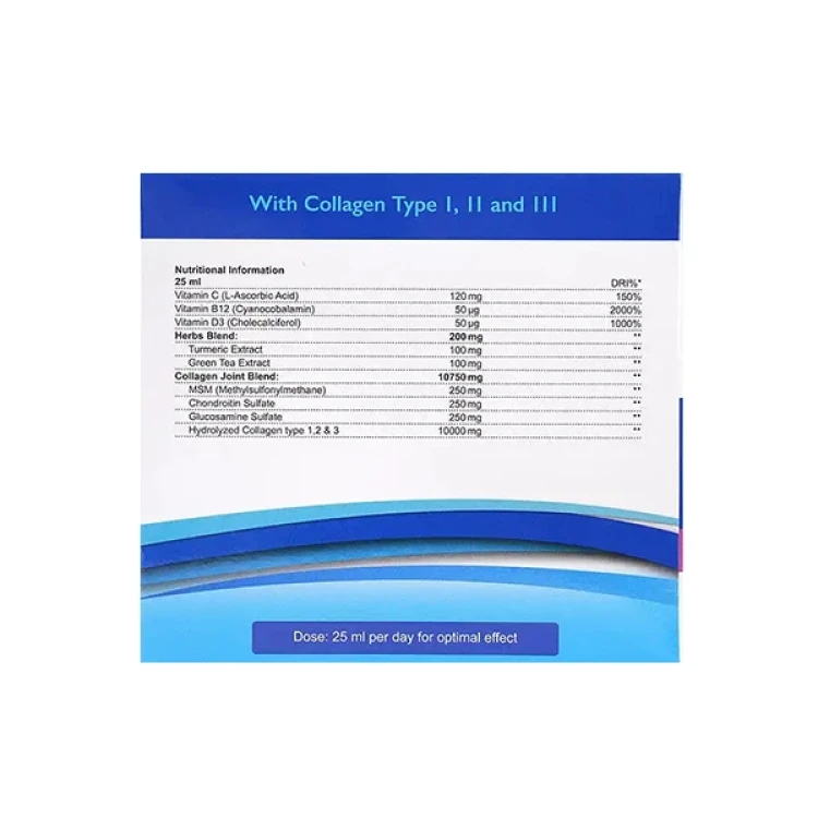 SWEDISH NUTRA Joint Collagen 10,000 Berry Flavour 30 Shots