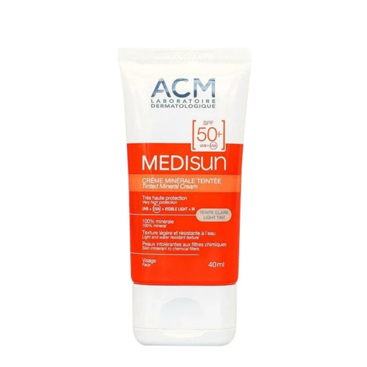 ACM Medisun Tinted Cream spf 50 Light Tint 40ML