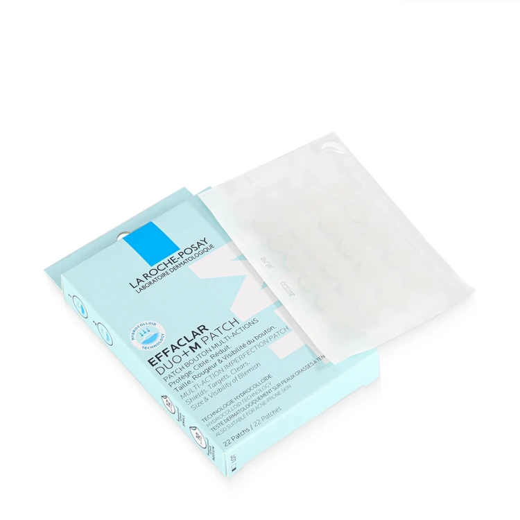 لاروش بوزيه لاصقات إيفاكلار ديو+ ام للبشرة المعرضة للحبوب 22 لاصقة