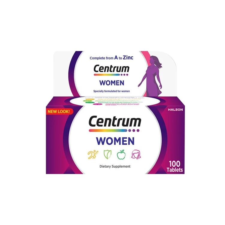 سنتروم فيتامينات للنساء 100 قرص