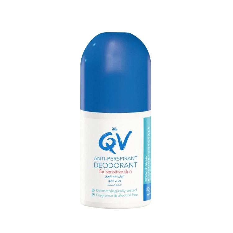 كيوفي مزيل عرق مضاد للتعرق للبشرة الحساسة 80 جم