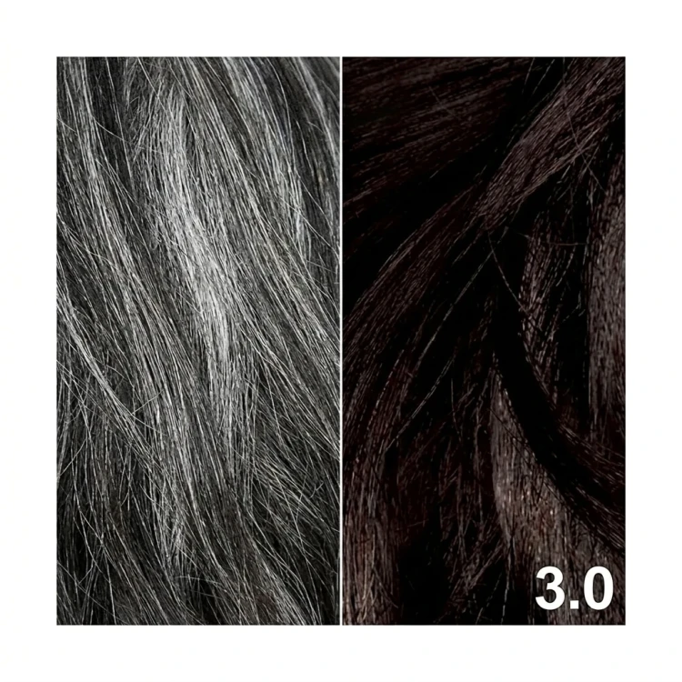 بروزينك كولور صبغة شعر لون بني غامق 3.0