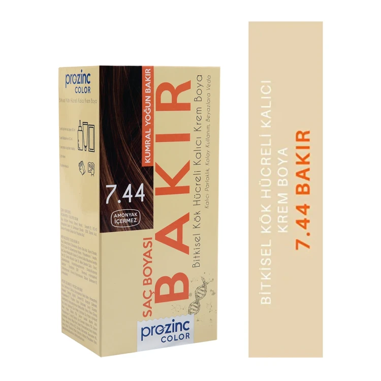 PROZINC COLOR HAIR COLOR 7.44